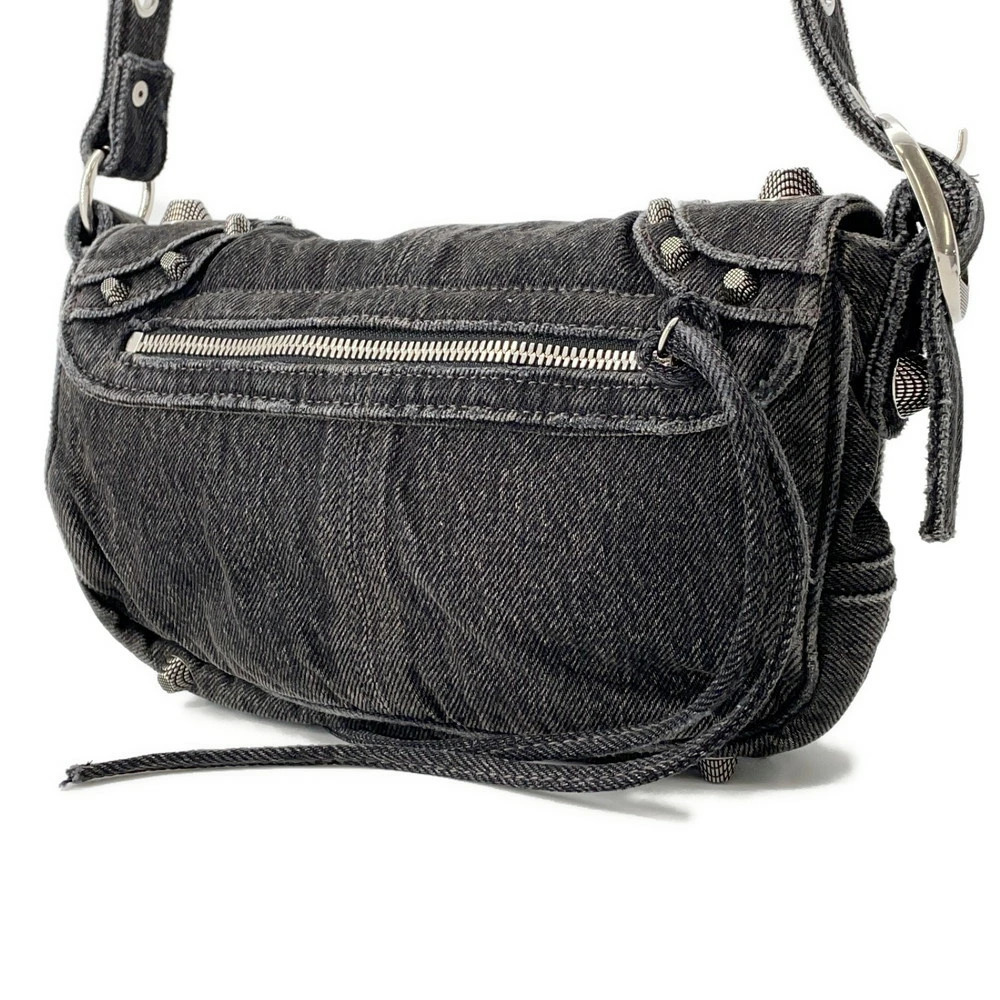 Balenciaga Shoulder Bag Le Cagole XS Denim - Picture 2 of 12
